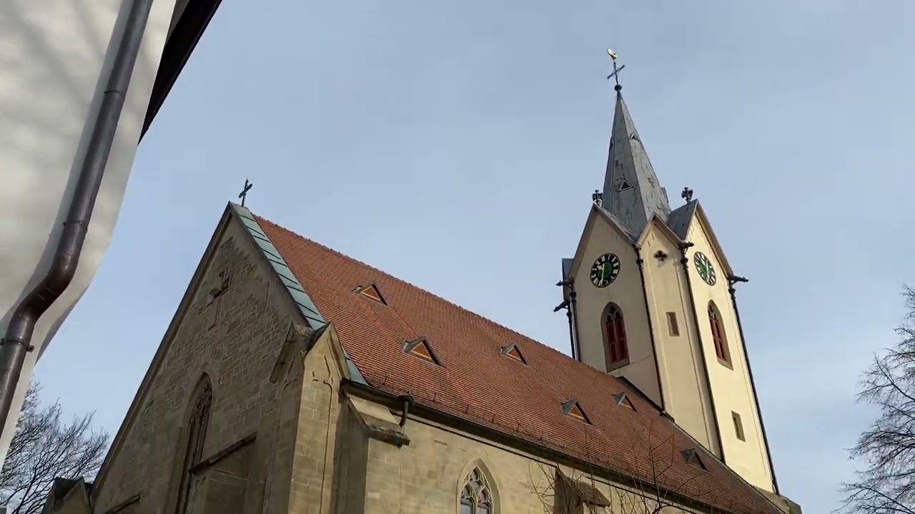 6.Februar 2026 Vor der Mauritiuskirche in Kernen im Remstal Rommelshausen 71394 in Baden-Württemberg