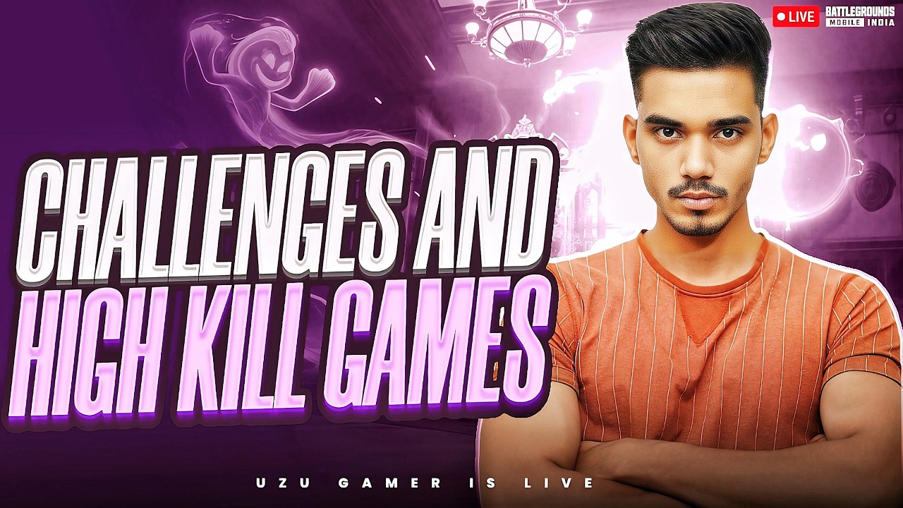 175K TODAY ? | CHALLENGES AND ULTIMATE LEGEND | BGMI LIVE | UZU GAMER