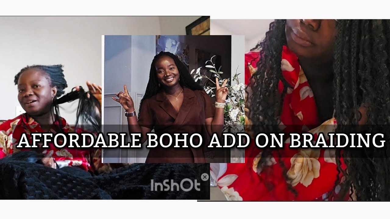 BOHO ADD ON BRAIDS ON A BUDGET. HOW I USED XTENSION BRAID TO ACHIEVE THIS LOOK. 