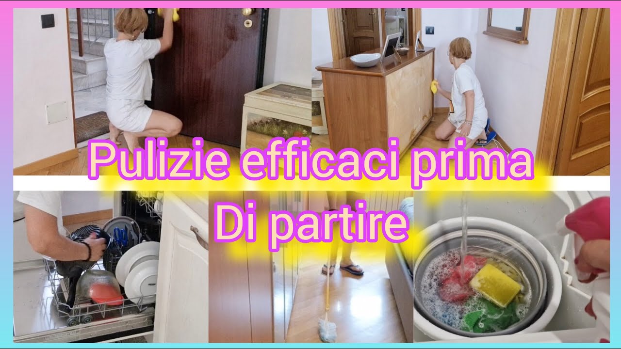 PULIZIE profonde ed efficaci di tutta CASA/FACCIAMO LA VALIGIA😱😅⬆️