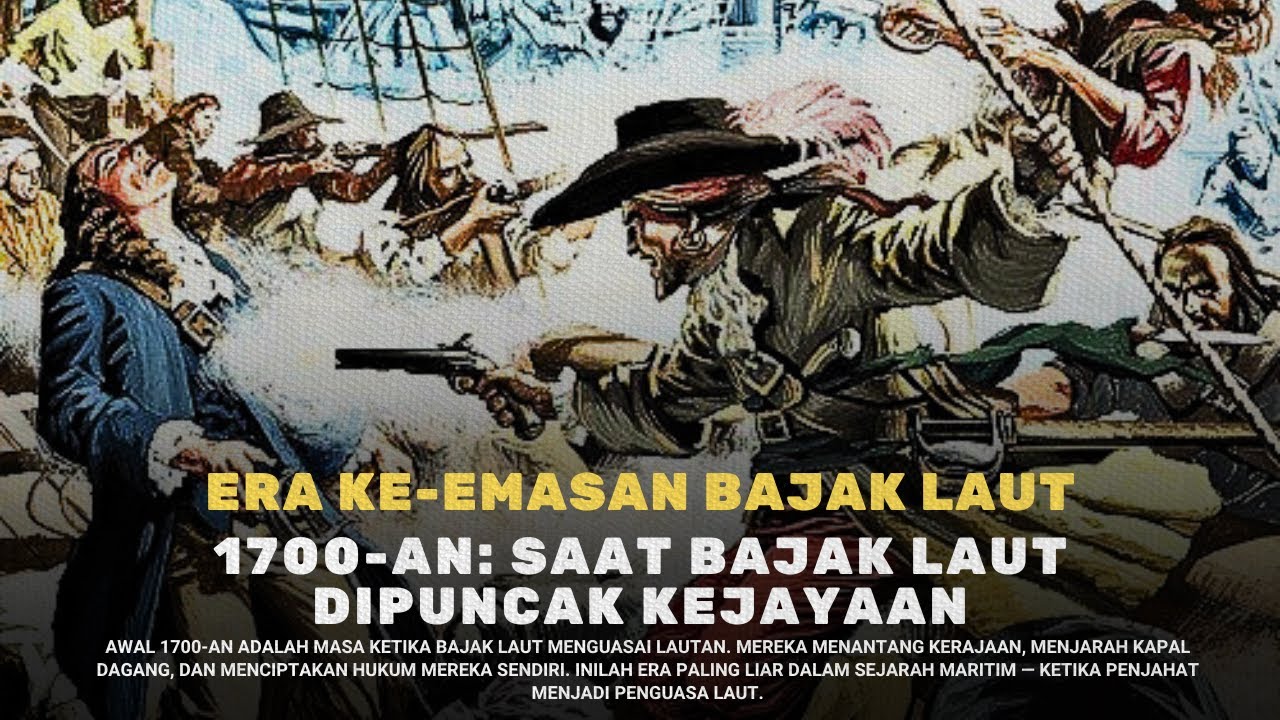 Mengapa Abad ke-17 Disebut Masa Keemasan Bajak Laut?