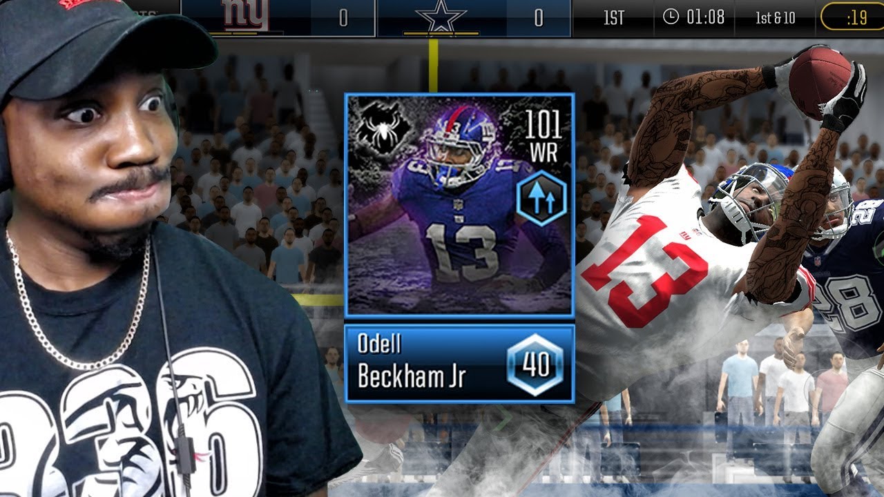 101 OVR MOST FEARED ODELL BECKHAM CATCHES EVERYTHING! Madden Mobile 19 Overdrive Gameplay Ep. 14