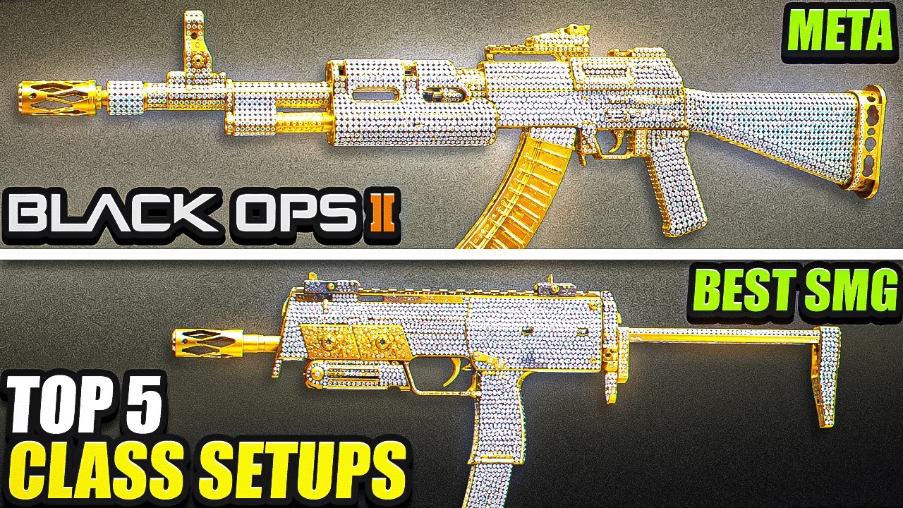 BLACK OPS 2: NEW TOP 5 META CLASSES TO USE! (Black Ops 2 Best Class Setups) - BO2 Best Guns