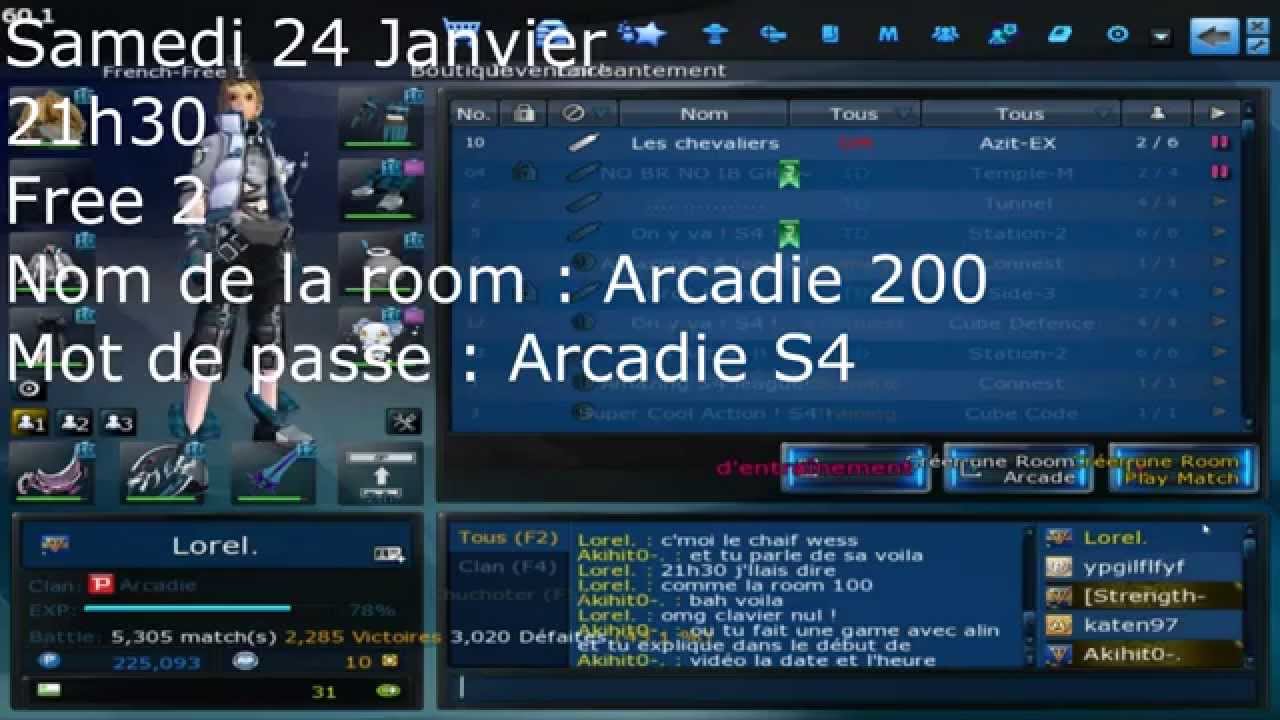 Arcadie S4 - Annonce room 200 Abonnés