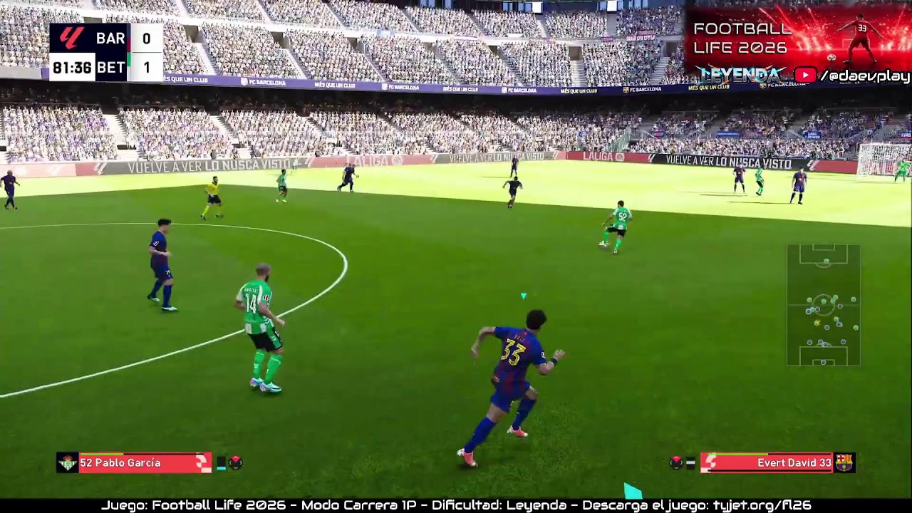 Ser Leyenda - Barcelona - Football Life 26