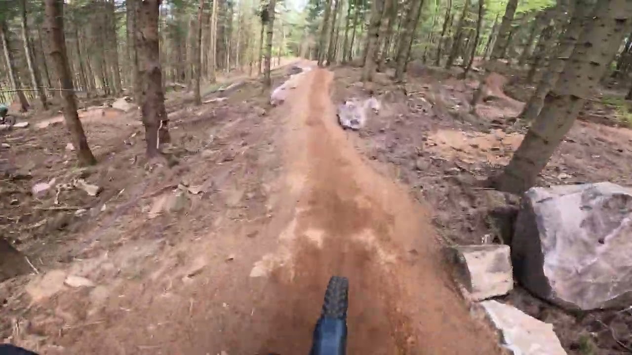 Trying the brand new flow trails in Harplinge/Plönninge