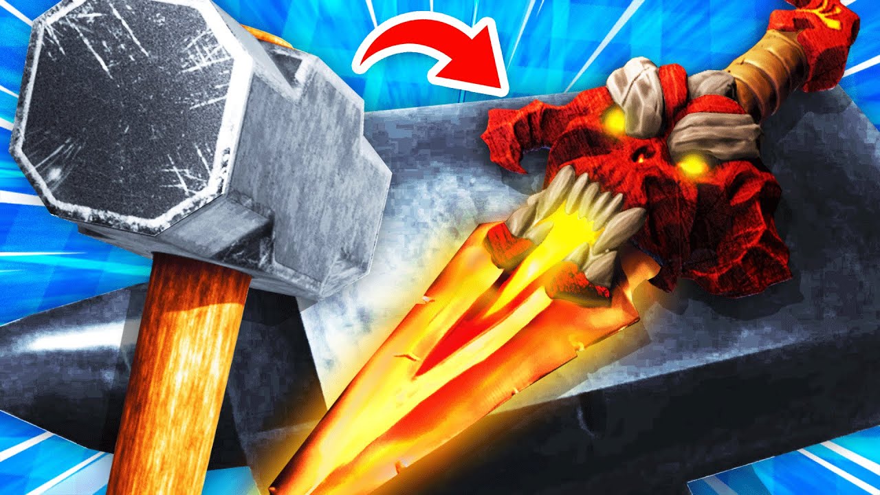 Forging The LEGENDARY SUPER HEATED SWORD In VR (Funny Hammer And Anvil VR Gameplay)