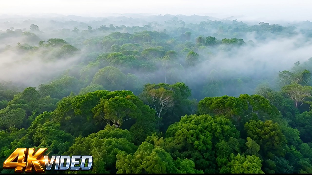 Relaxing Jungle Ambience 🌿 Nature Sounds for Deep Sleep