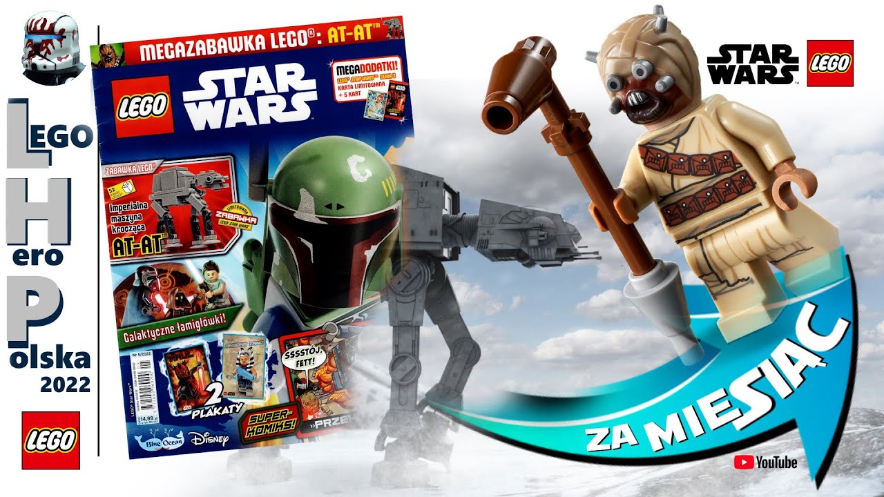 Lego STAR WARS Magazyn KWIECIEN 2022 AT-AT 5/2022 I LHP.