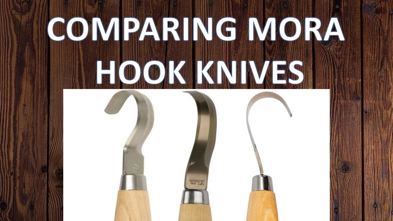 Comparing and Using the Mora Hook Knifes 164 163 162