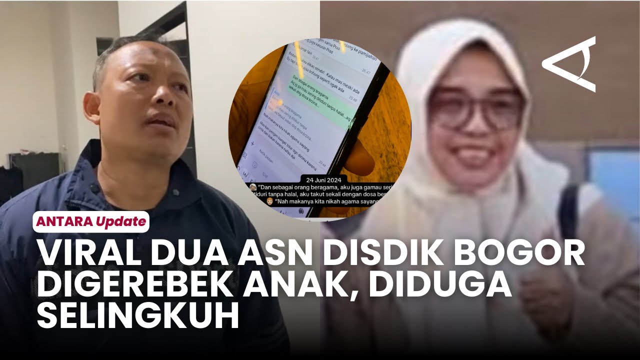 Viral Dua ASN Disdik Bogor Digerebek Anak, Diduga Selingkuh & Kumpul Kebo