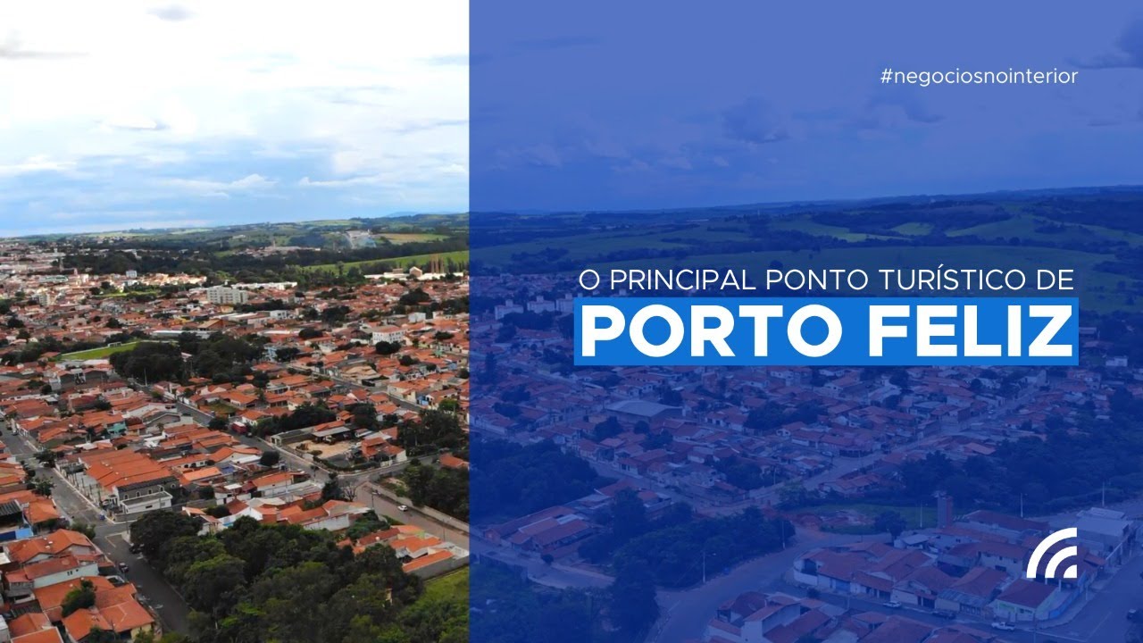 O principal ponto tur&iacute;stico de Porto Feliz - SP