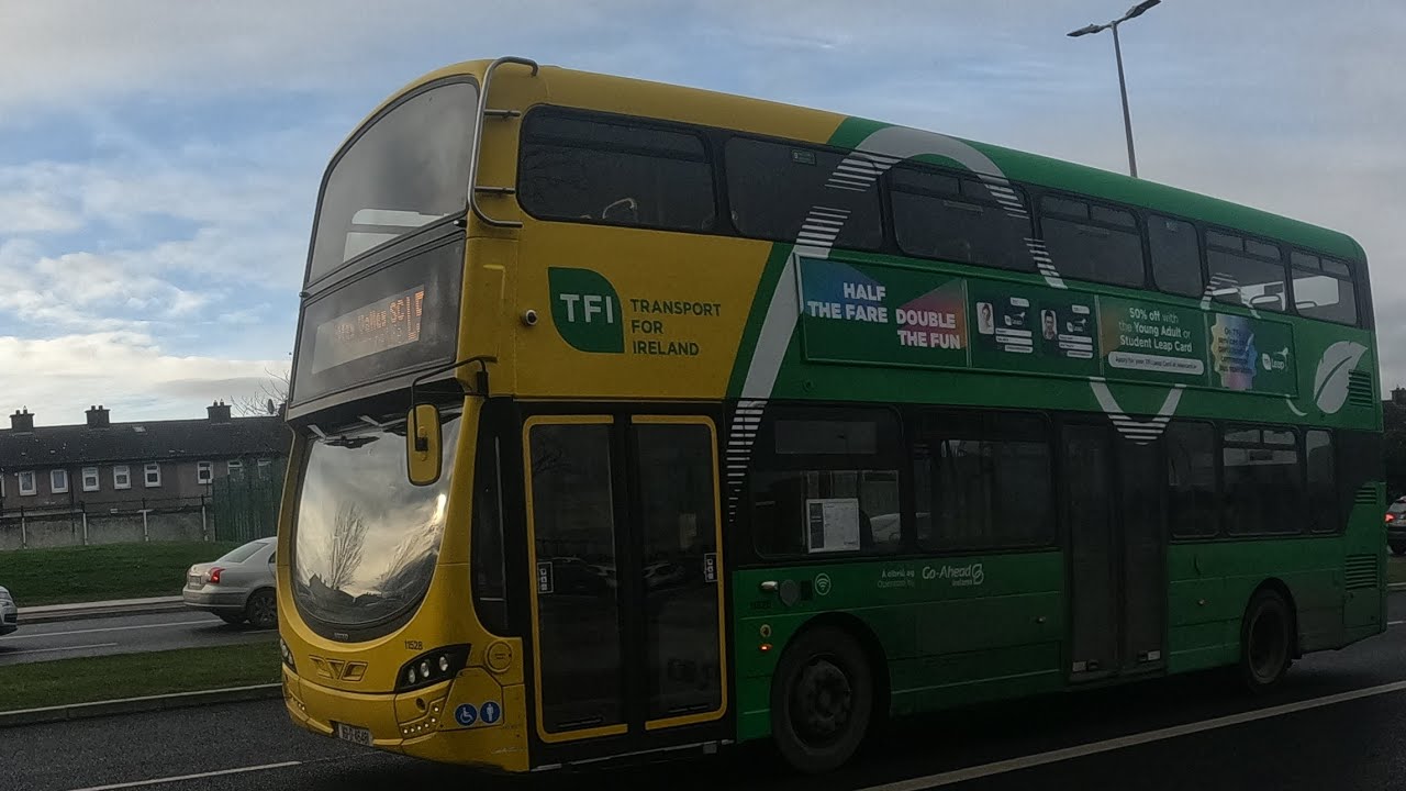 *Route Visual* On Go-Ahead Ireland bus route L51 going towards Liffey Valley S.C (11528)
