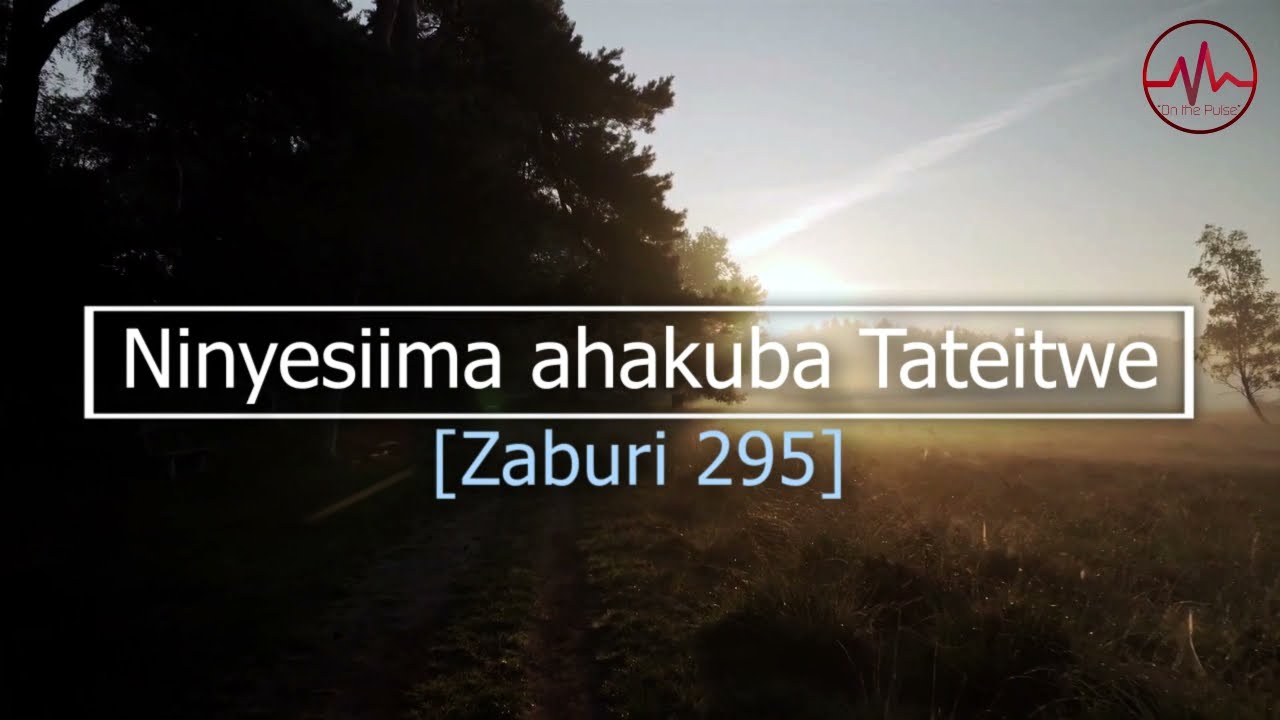 Ninyesiima ahakuba Tateitwe by Nsabah ~ ZAB 295 Lyrics Video