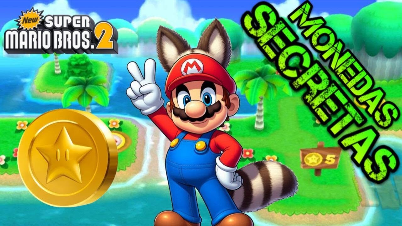 Todas Las Monedas Estrella Nivel 3 New Super Mario Bros 2 3DS