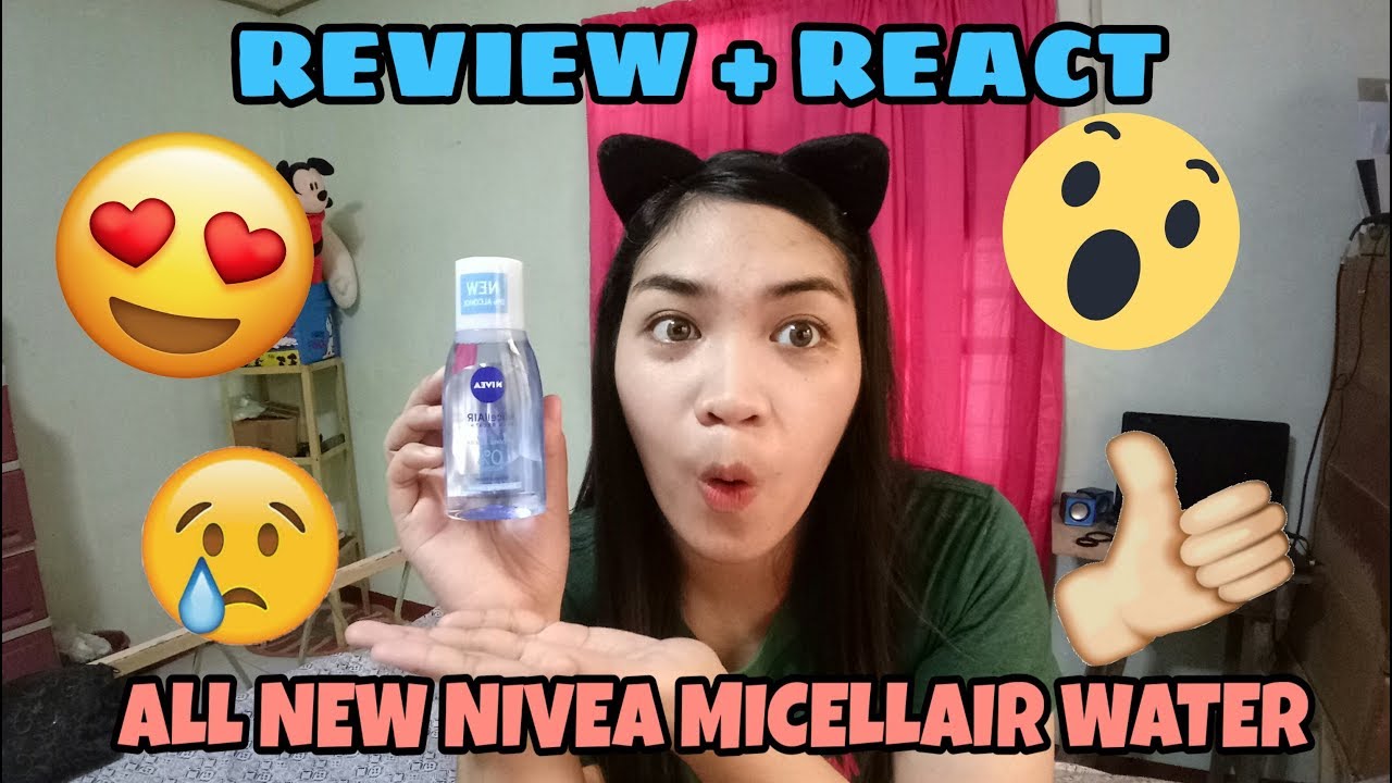 REVIEW+REACT: All new Nivea Micellair water