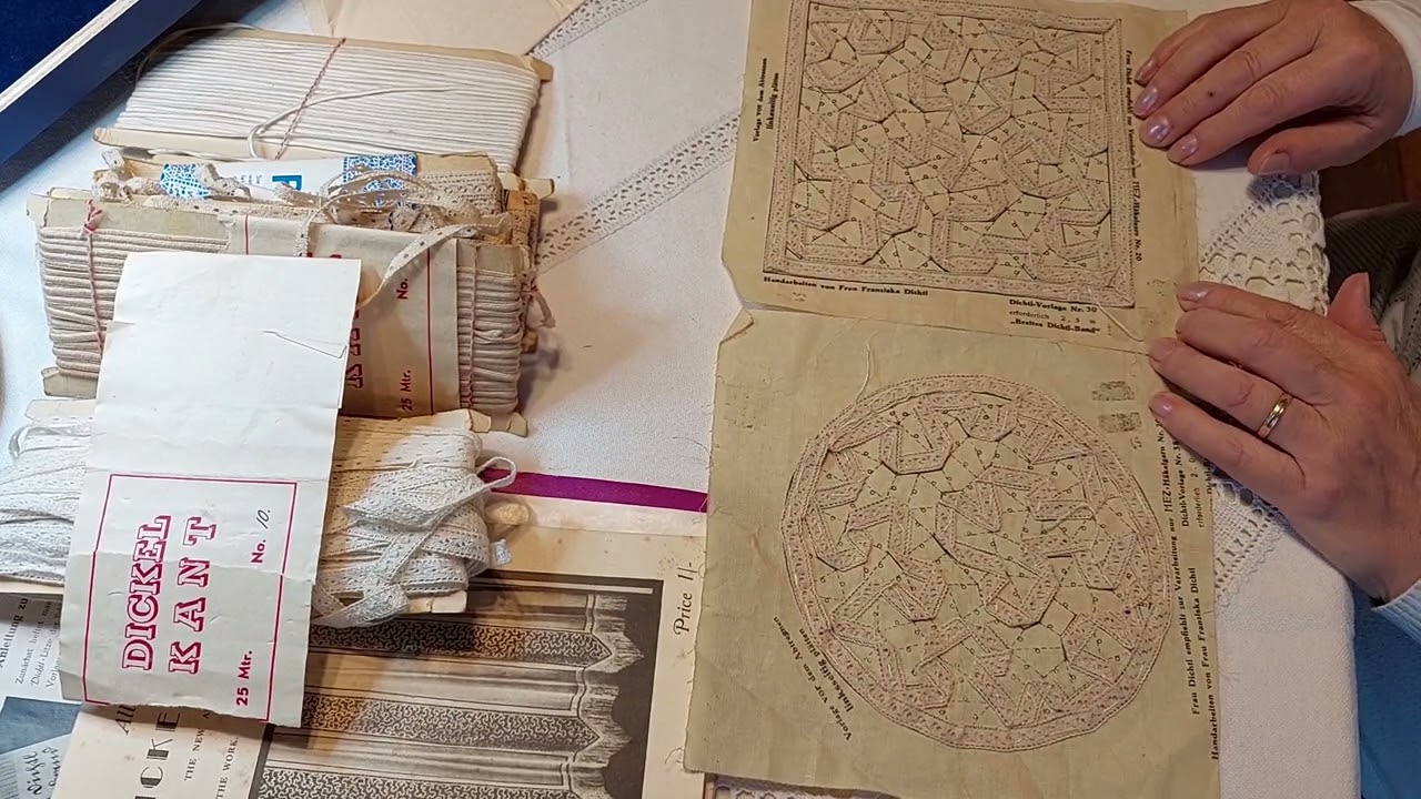 Alte Handarbeiten,  Dichtl Spitze