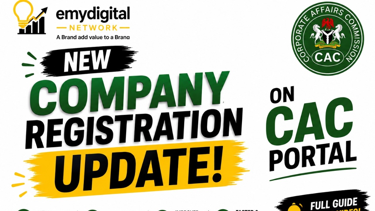 NEW CAC COMPANY REGISTRATION UPDATE 2026! 🚨 What Has Changed on the CAC Portal?