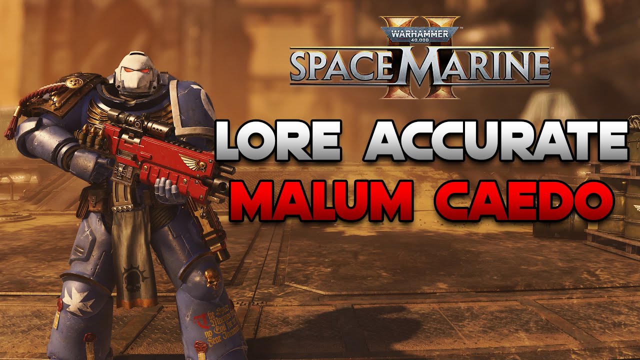 How to Build a LORE ACCURATE MALUM CAEDO - Space Marine 2