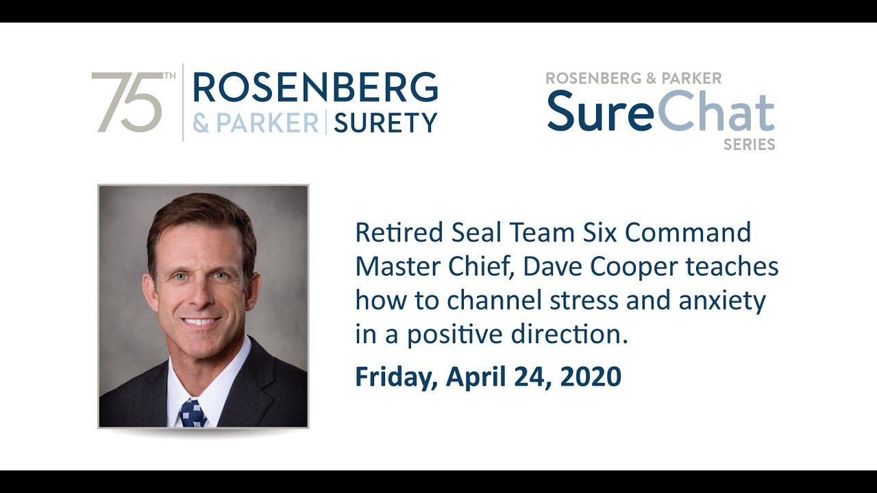 SureChat with Retired Seal Team Six Command Master Chief Dave Cooper – Friday, April 24, 2020