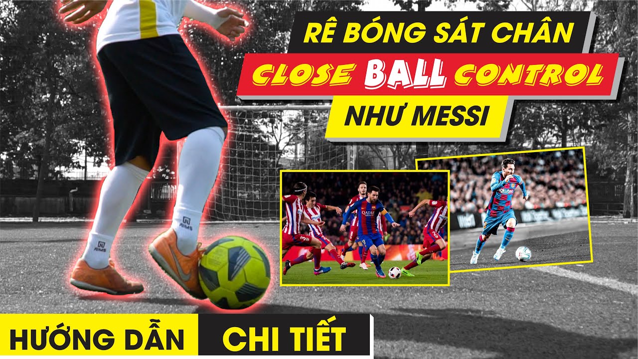 [KỸ THUẬT BÓNG ĐÁ]: HƯỚNG DẪN 3 BÀI TẬP DẮT BÓNG KHÉO NHƯ MESSI | ĐẠI NEYMAR | NEYMARSPORT