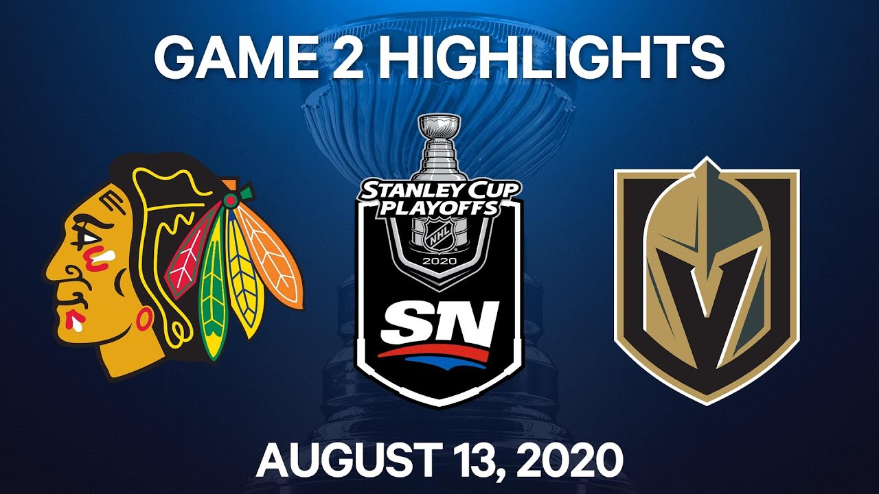 NHL Highlights | 1st Round, Game 2: Blackhawks vs. Golden Knights – Aug. 13, 2020