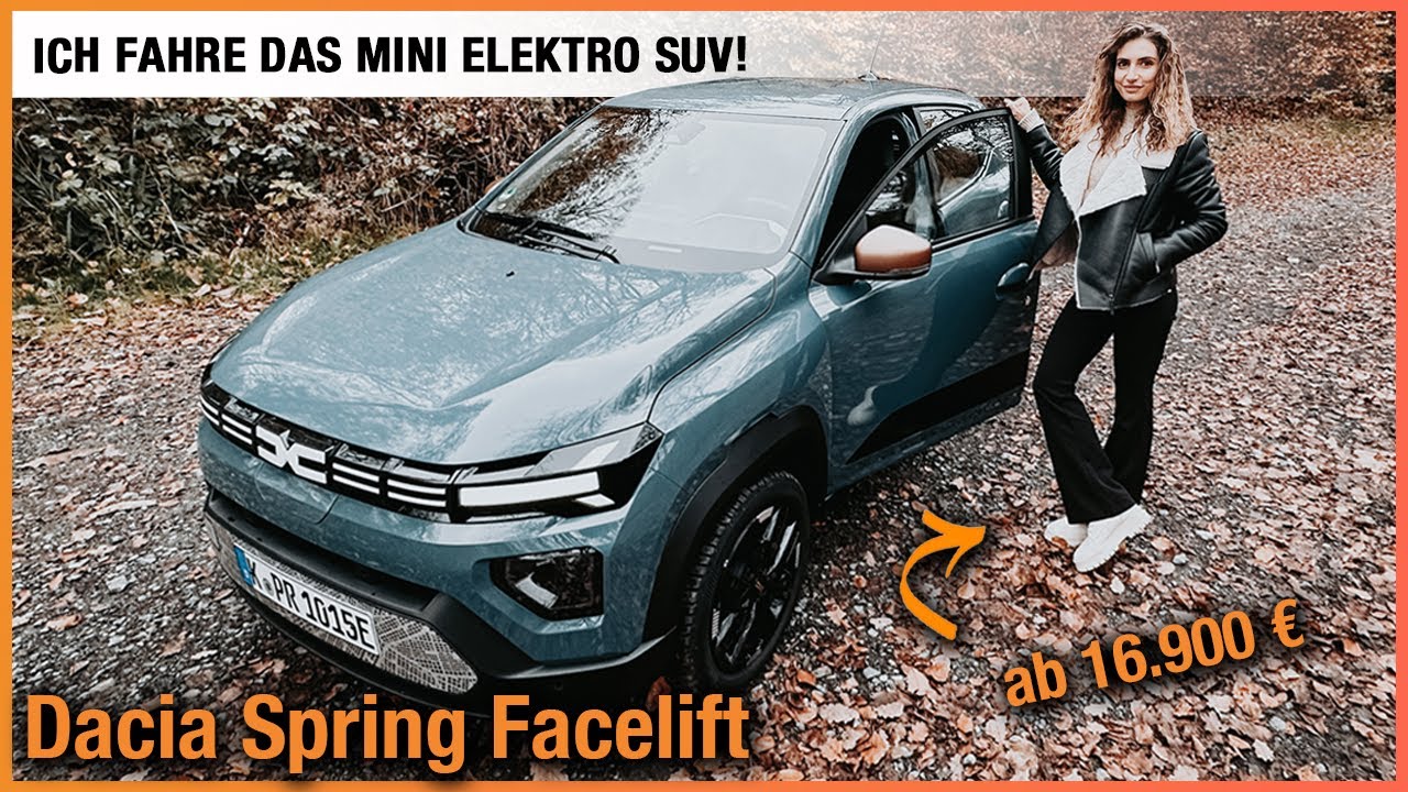 Dacia Spring Facelift (2025) Ich fahre das Mini Elektro SUV! Fahrbericht | Review | Test Extreme 65