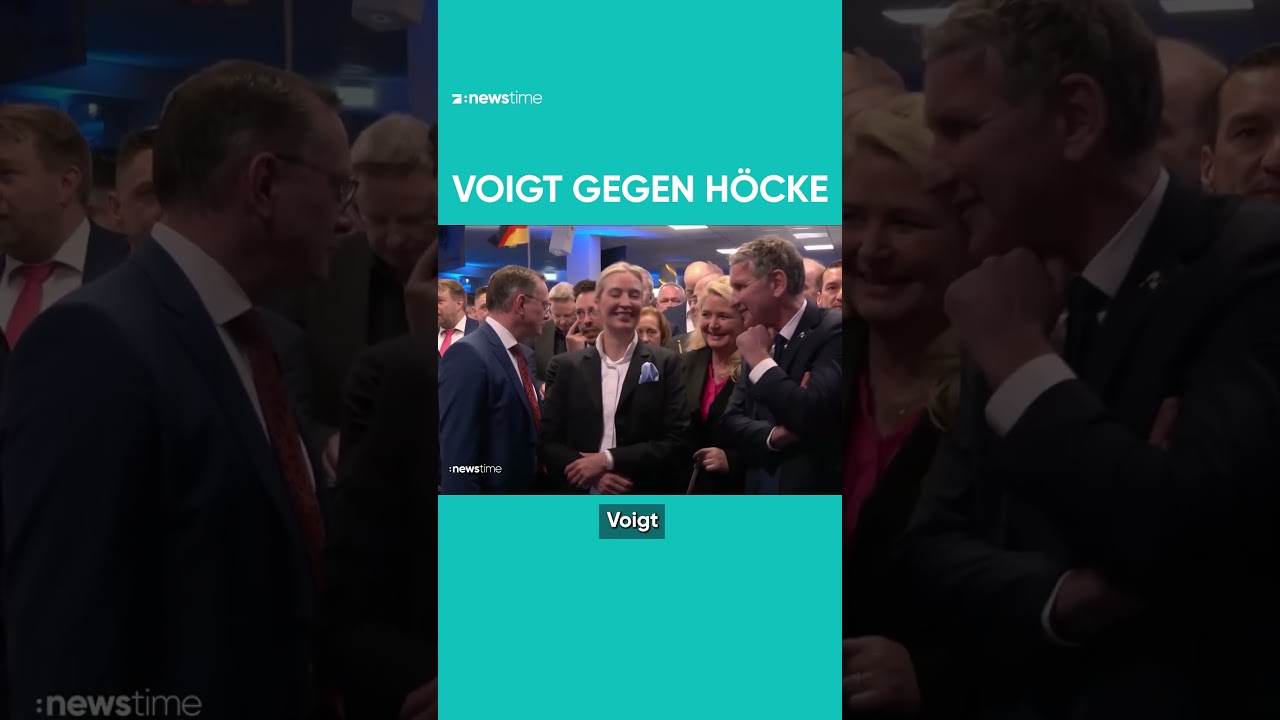 Voigt gegen H&ouml;cke: Misstrauensvotum in Th&uuml;ringen