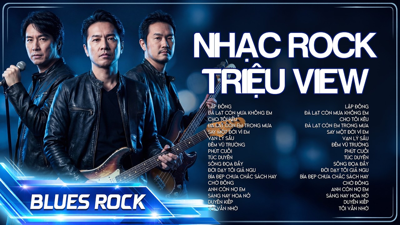 TOP HIT NHẠC ROCK TRIỆU VIEW BẢN PHỐI MỚI | LẬP ĐÔNG - ĐÀ LẠT CÒN MƯA KHÔNG EM - VẠN LÝ SẦU...