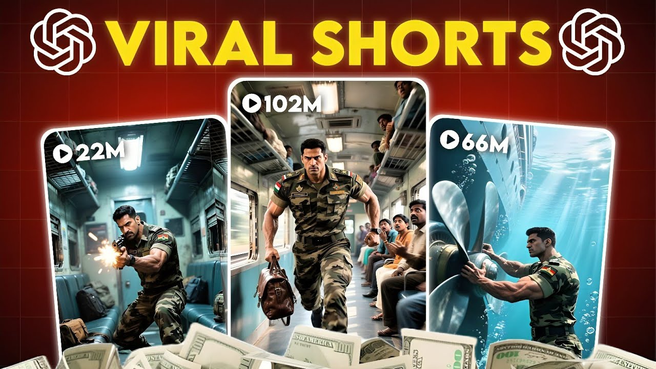 How To Make Viral Ai Army Shorts Like BotIm 2.0 | Ai Automation 