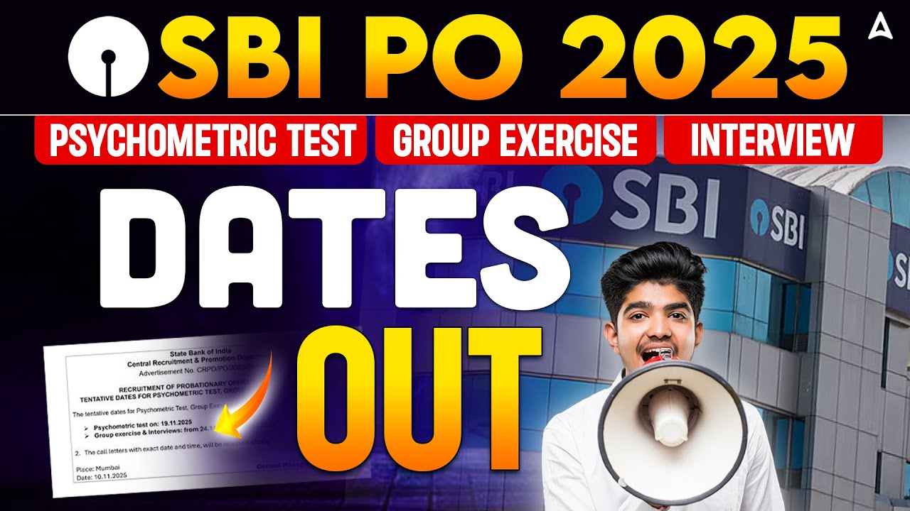 SBI PO Interview 2025 | Interview & Psychometric Date 2025 Out | Interview Process Explained