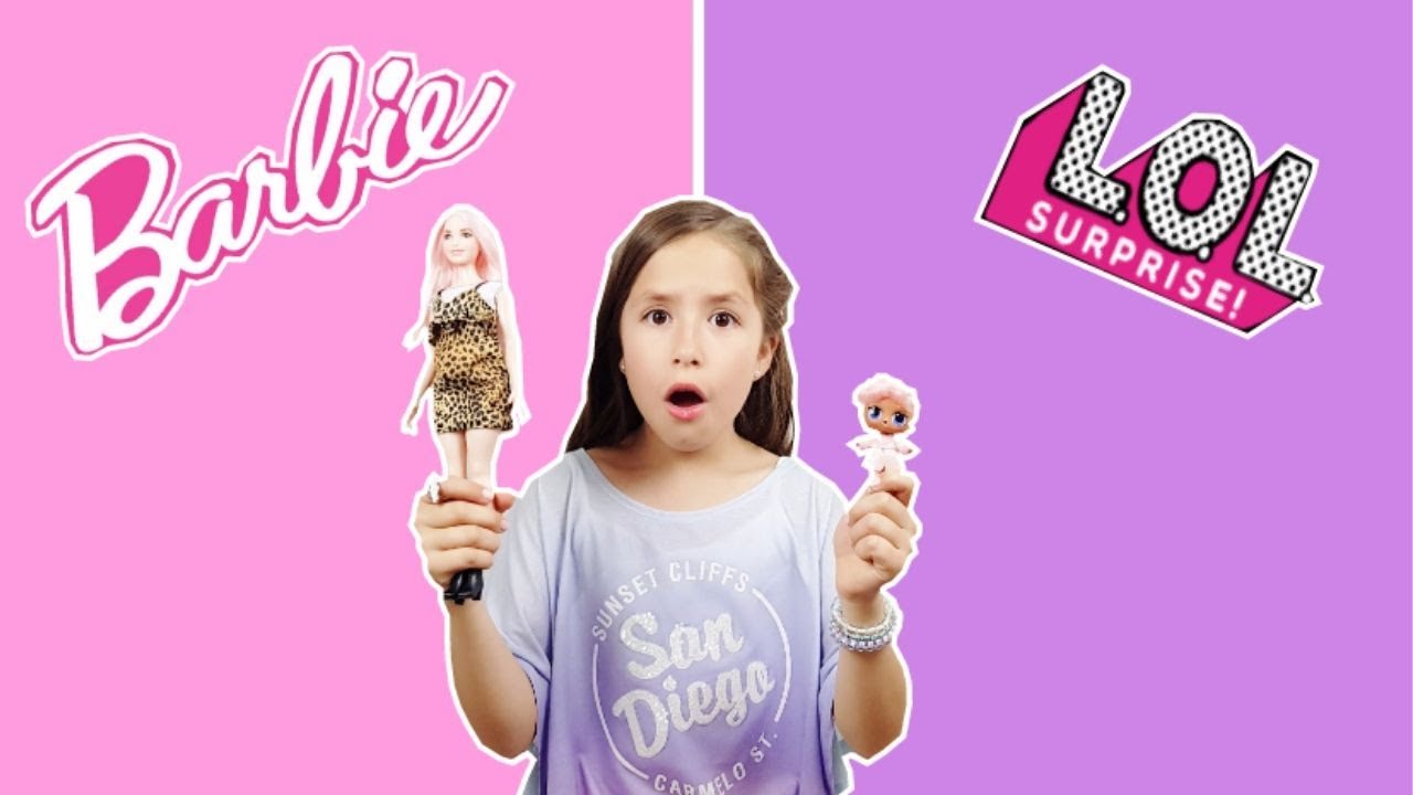 Poup&eacute;e LOL VS Barbie Challenge // KIARA'S TOYS 🌷