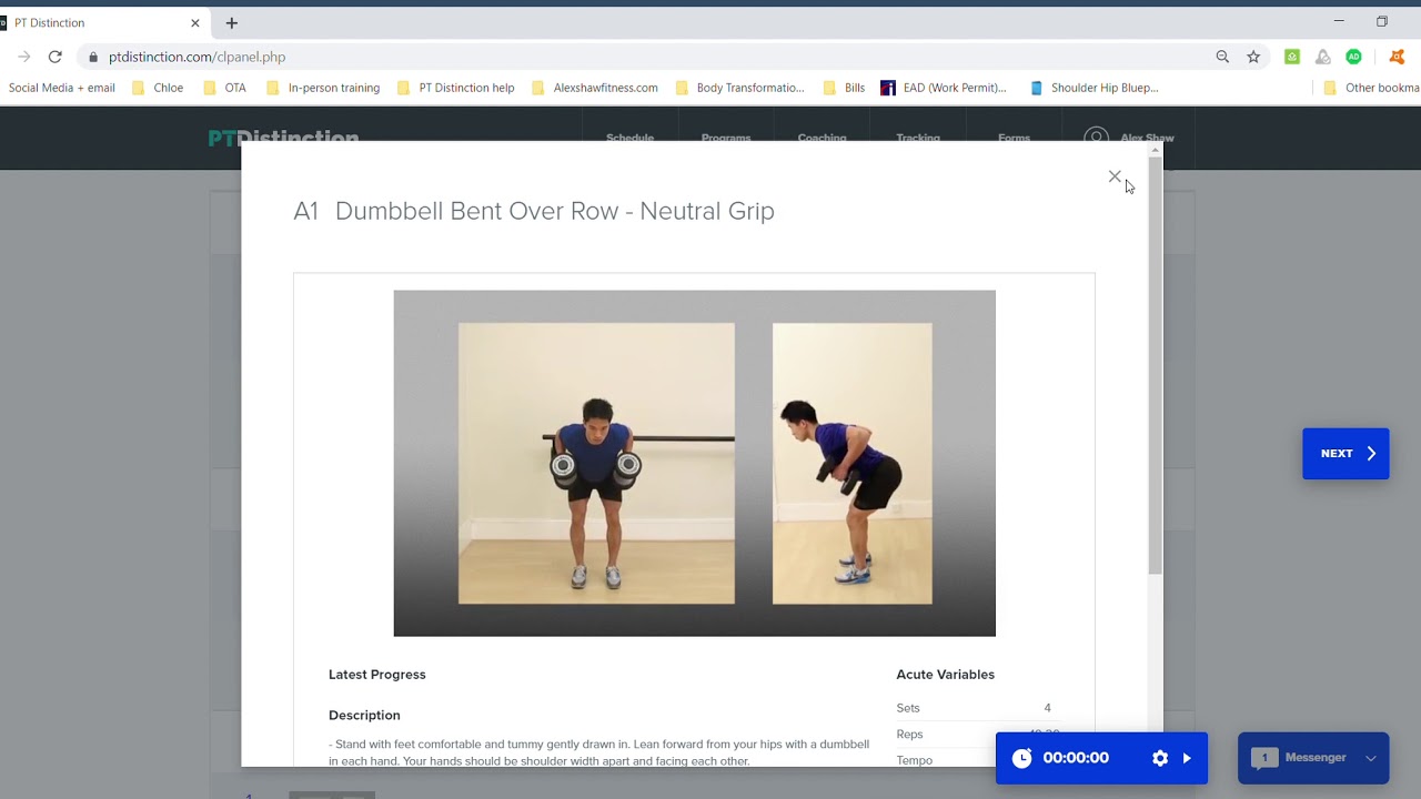 How to navigate the Online Portal in PTDistinction