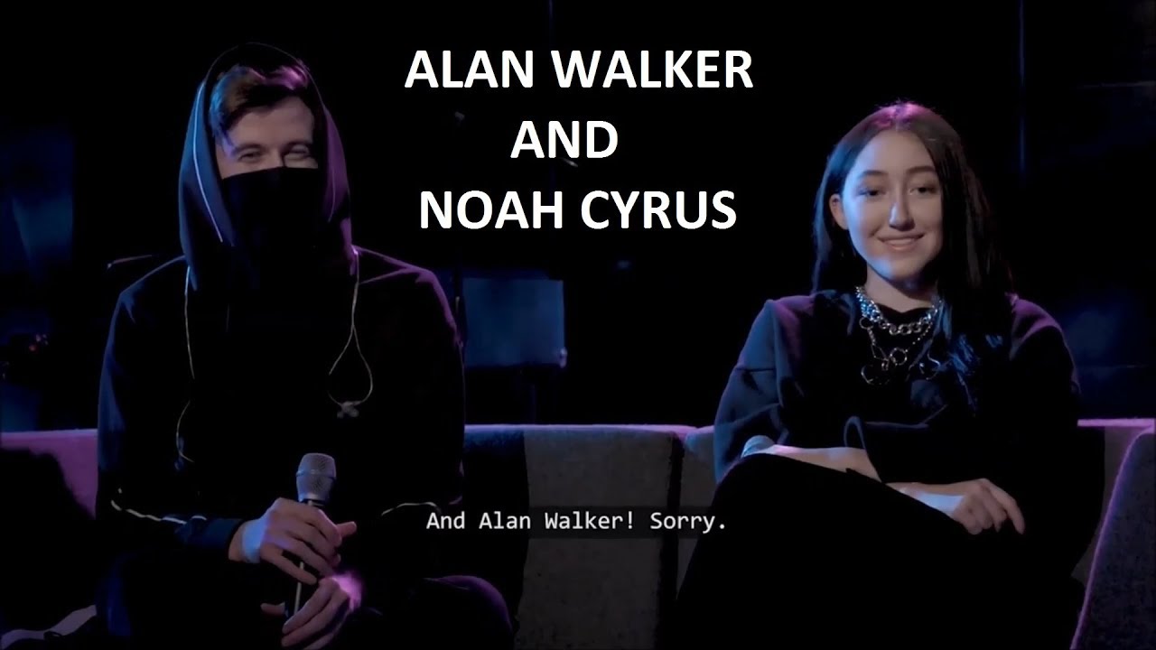 Q&A With Alan Walker And Noah Cyrus (Early Release!)