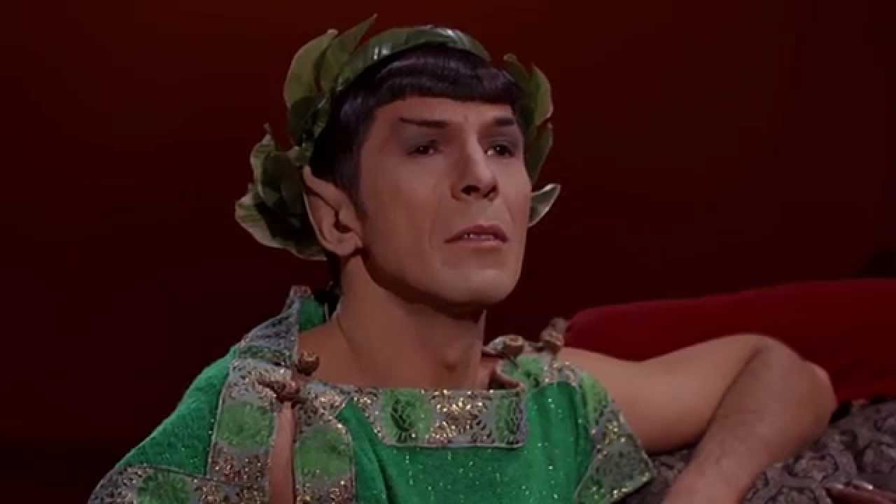 Mr. Spock sings Maiden Wine from Star Trek (TOS) - Plato's Stepchildren [24P]