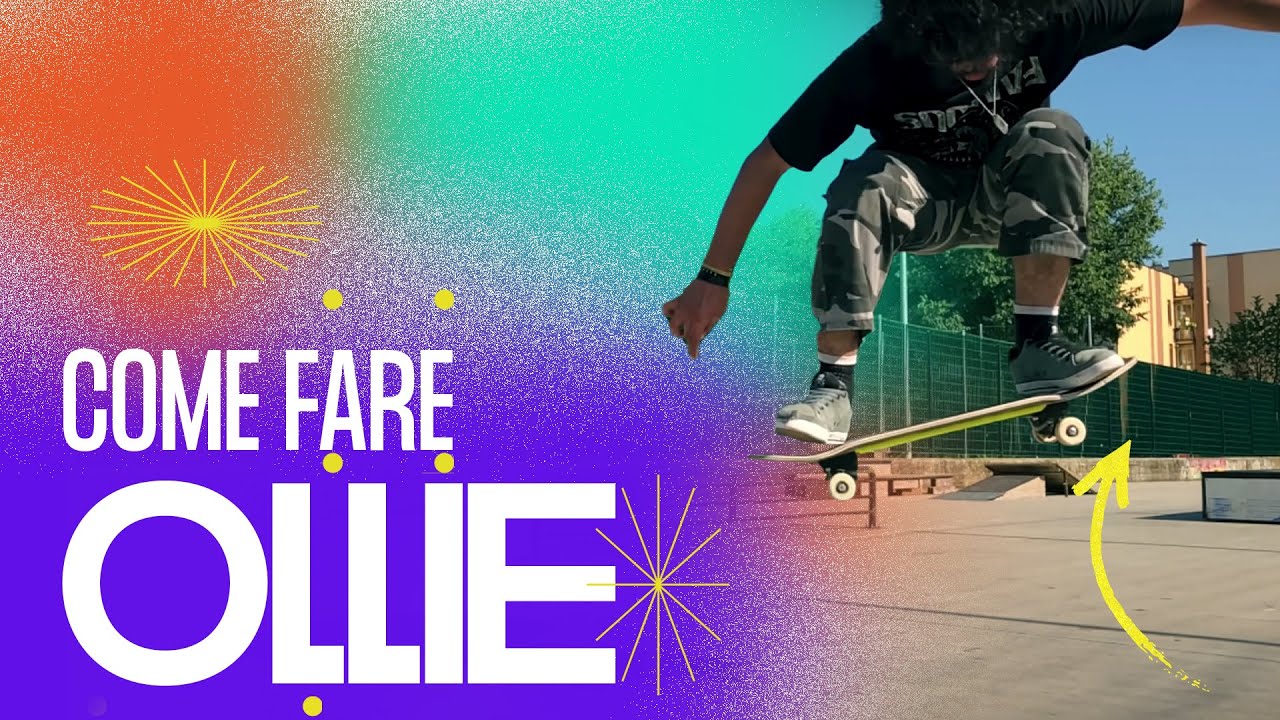 Come fare OLLIE (Skate Tutorial ITA)