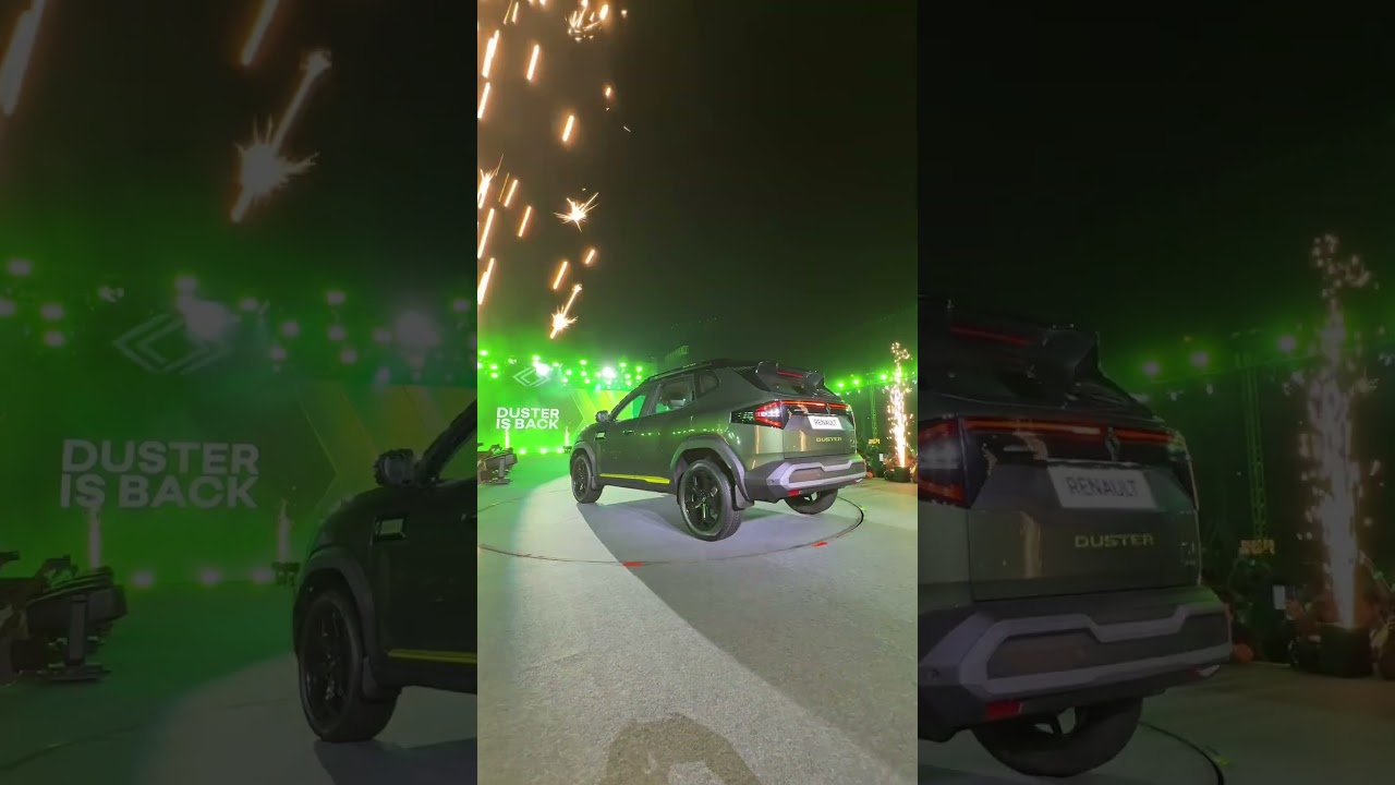 В Индии представлен Renault Duster 2026 года! 🇮🇳 Доступны гибридные и турбированные бензиновые ве...
