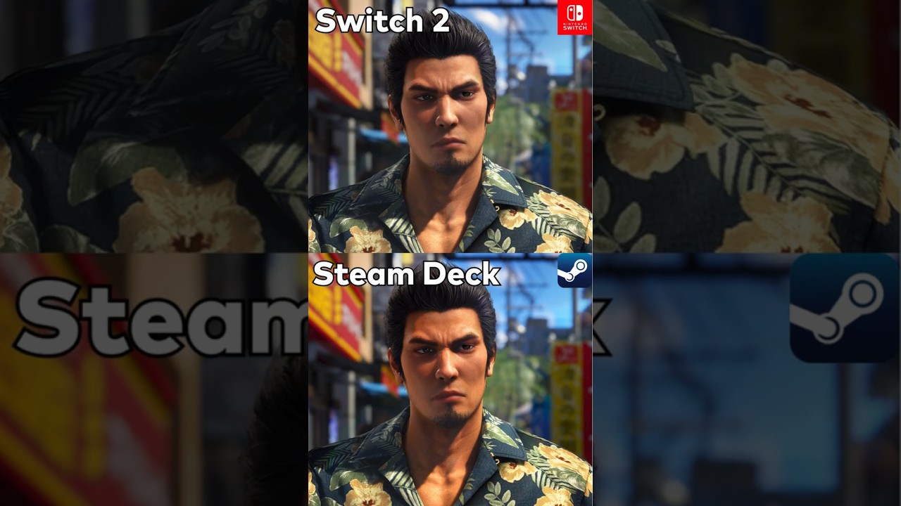 Yakuza Kiwami 3 & Dark Ties | Nintendo Switch 2 vs. Steam Deck | Handheld Battle