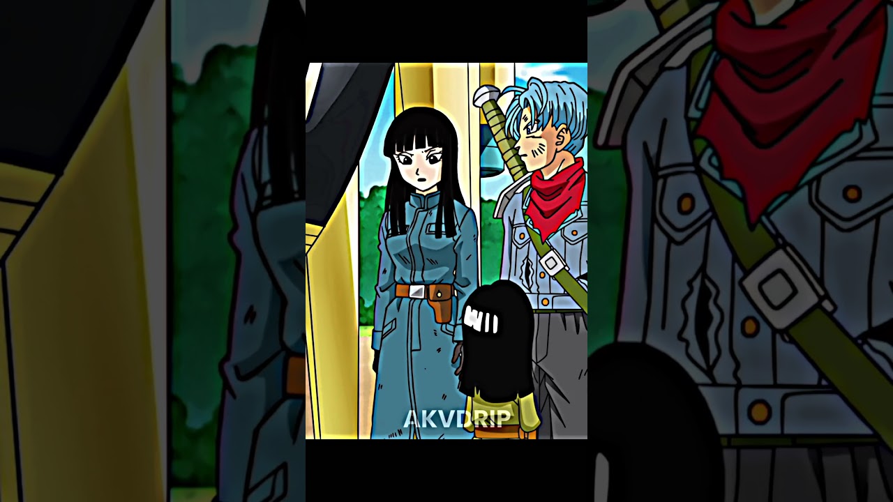 Kid Trunks Meets Future Mai 「 TRUNKS - ANIME EDIT」