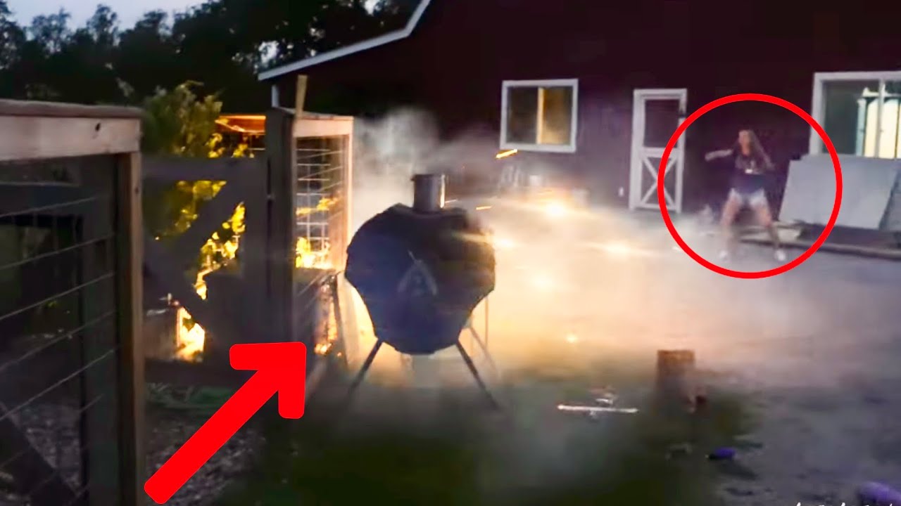 Another fire at the barn…