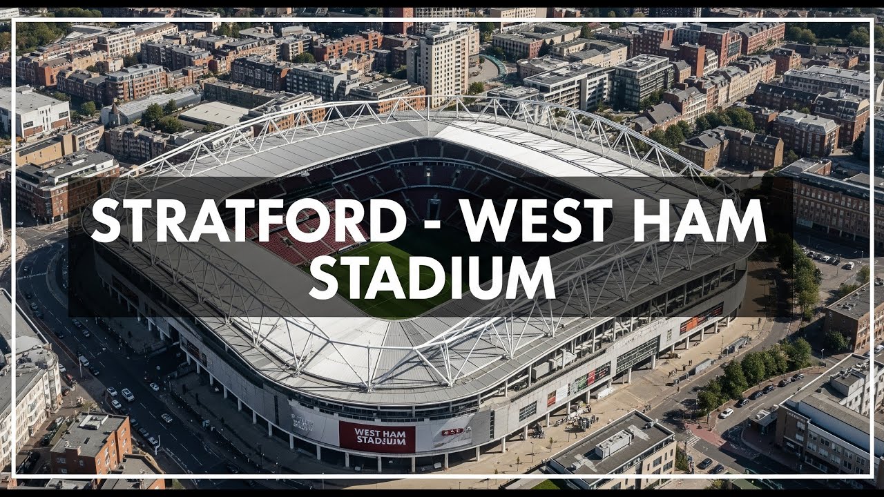 What’s Around WEST HAM Stadium? Stratford Walkthrough - 4K - 08.06.2025