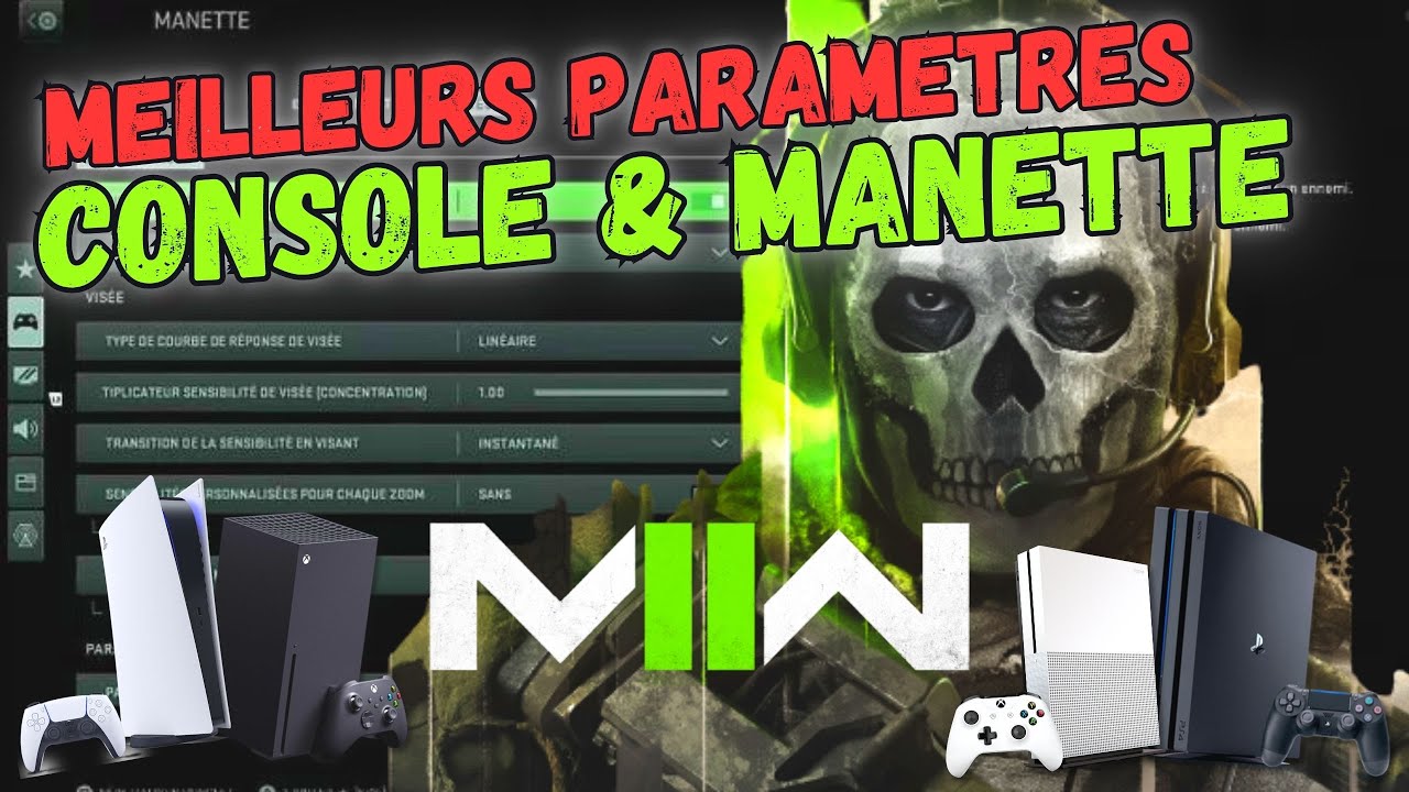 MW2 Meilleurs Paramètres Console, Graphisme & Manette pour PS5, PS4 et Xbox