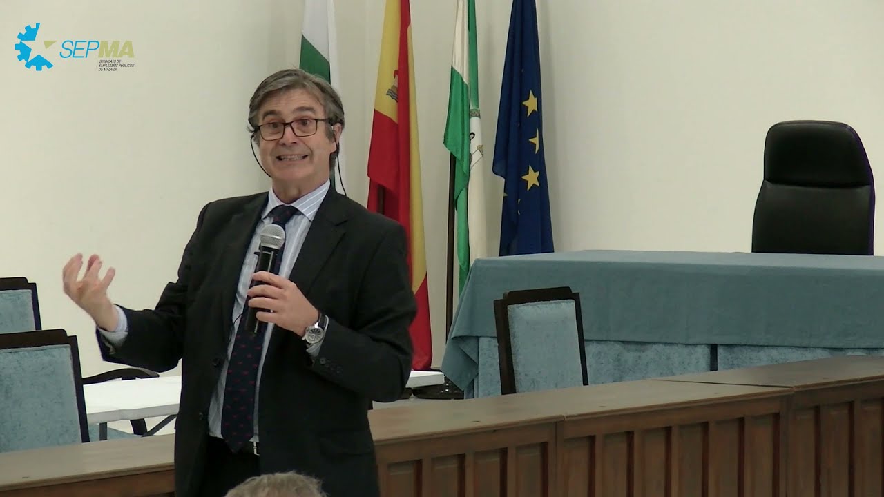 SEPMA - Conferencia del abogado Javier Ara&uacute;z, sobre la temporalidad del empleado publico - Estepona