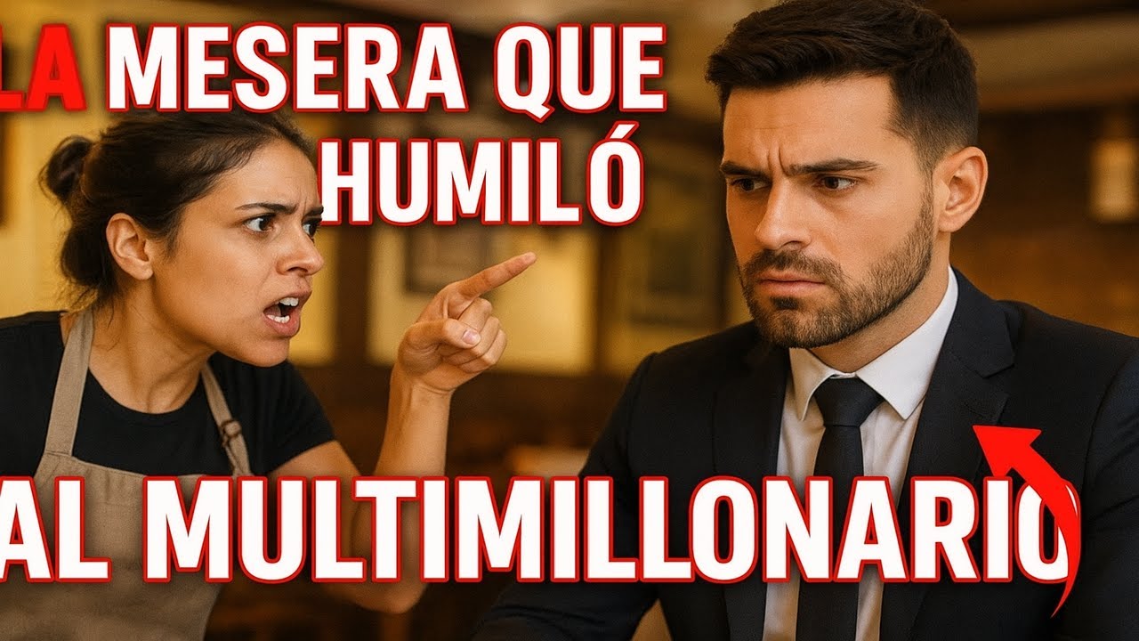 La mesera que HUMILLO al MULTIMILLONARIO sin saber que era su  NUEVO JEFE”