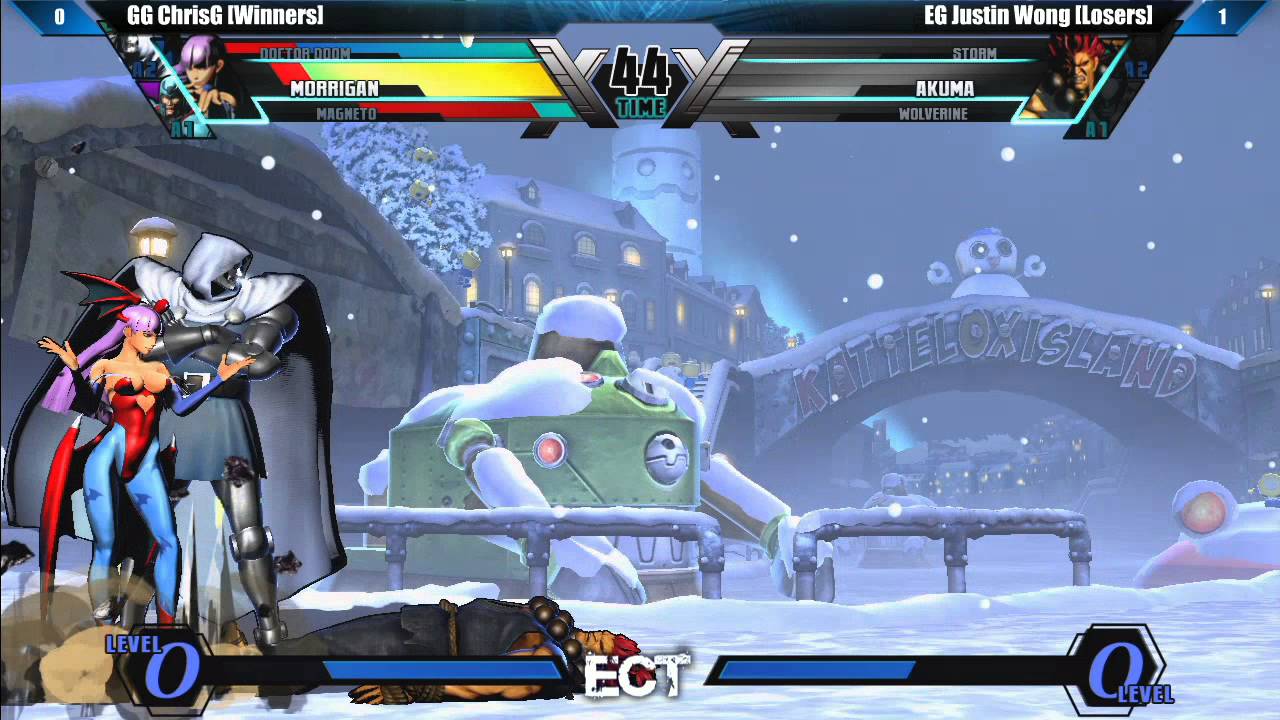 UMVC3 Grand Final GG ChrisG vs EG Justin Wong - East Coast Throwdown