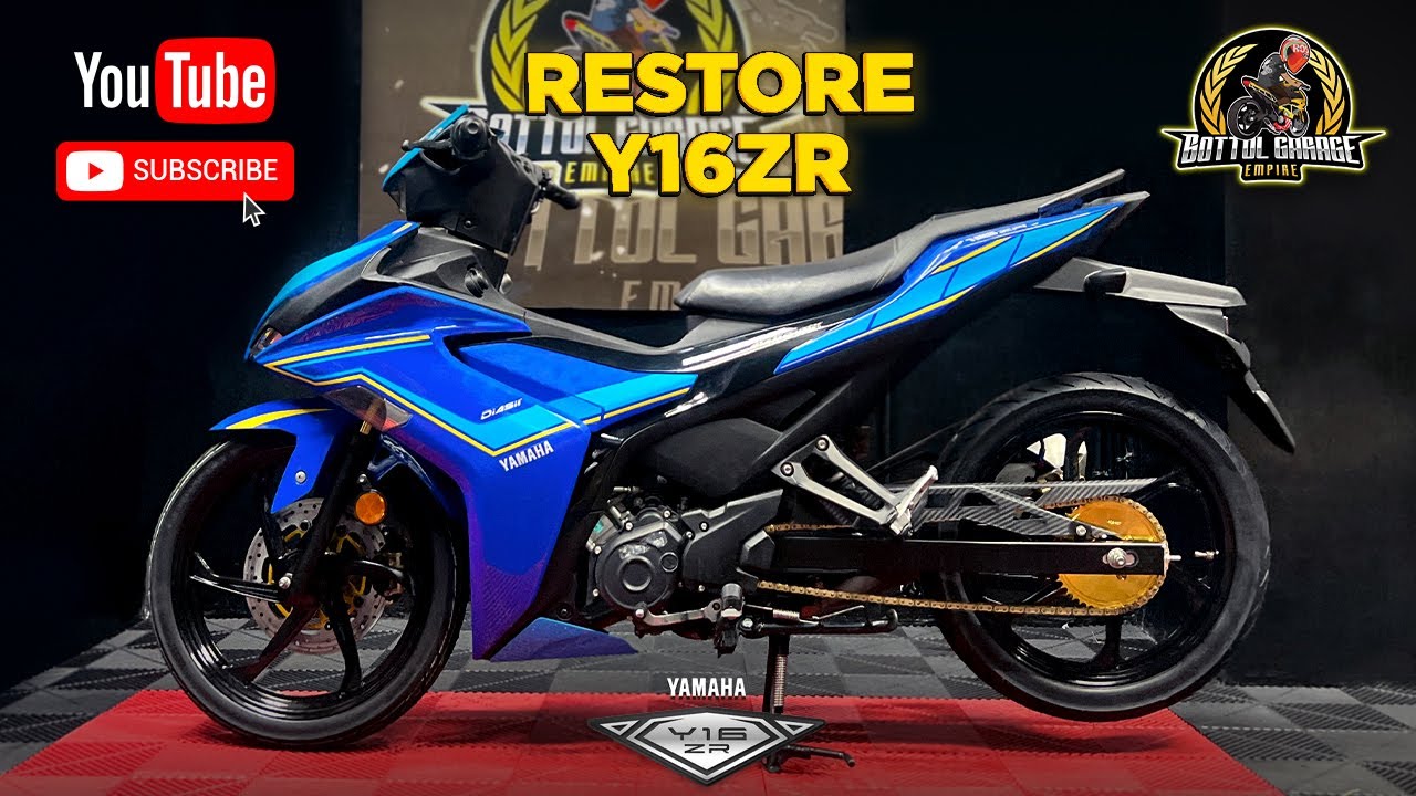 RESTORE Y16 DI BOTTOL GARAGE 🫶🏻🔥