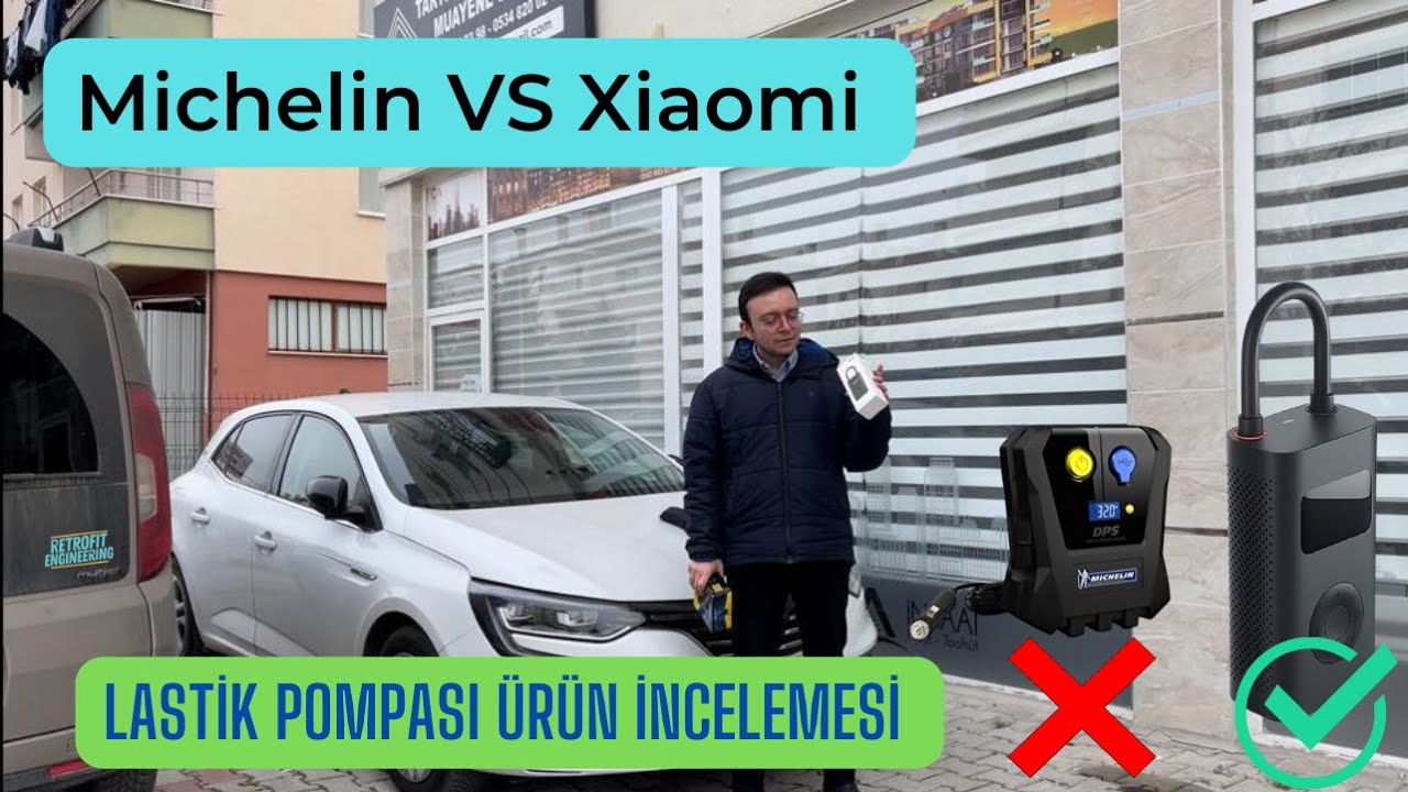 Xiaomi Lastik Pompası incelemesi ve kıyaslaması #Xiaomi VS Michelin
