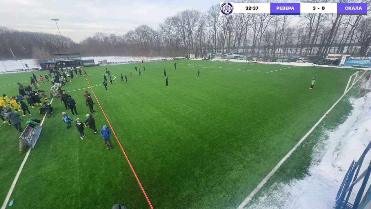 Morshyn winter cup 2026 U-11 20.02 Поле1
РЕВЕРА VS    СКАЛА
