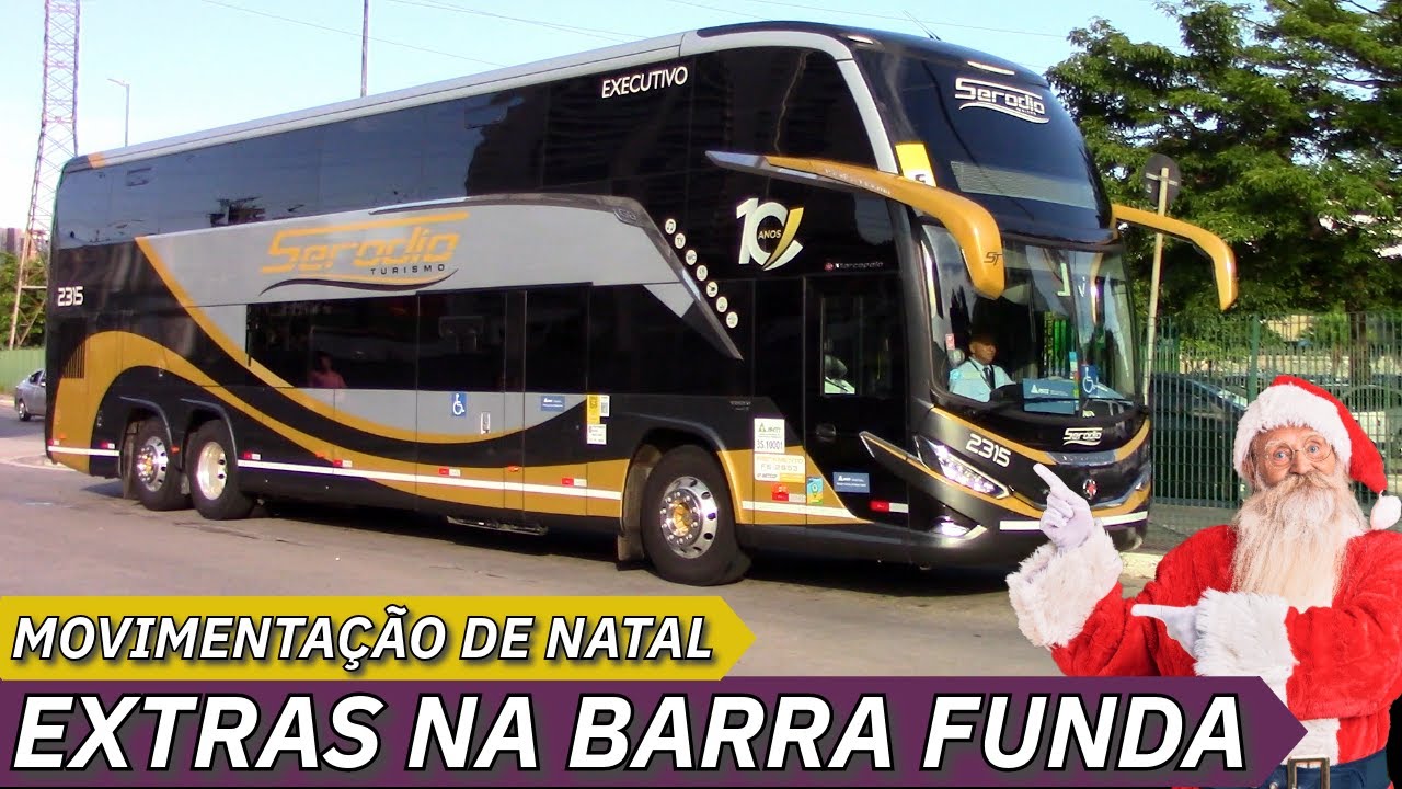 GRANDE MOVIMENTAÇÃO de NATAL na RODOVIARIA BARRA FUNDA | ÔNIBUS EXTRAS