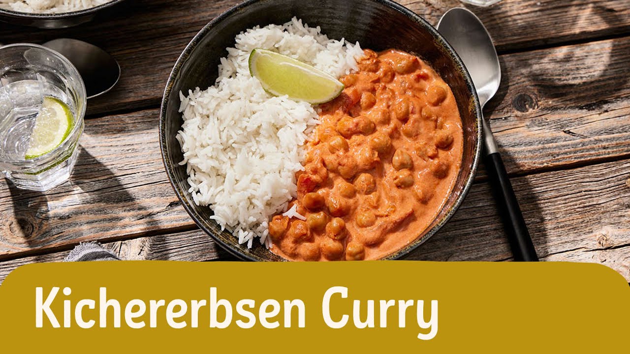 Einfaches Kichererbsen-Curry &ndash; Rezept zum Nachmachen 🍛 | REWE Deine K&uuml;che